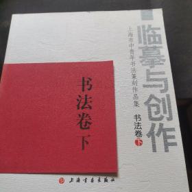 临摹临摹与创作 上海市中青年书法篆刻作品集 书法卷（上下）
