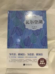 瓦尔登湖 外国文学名著读物 (美)亨利·戴维·梭罗(henry david thoreau) 著;李静滢 译 新华正版