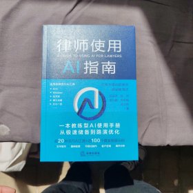 律师使用AI指南（一本教练型AI使用手册 从极速储备到路演优化，超20种流行A工
