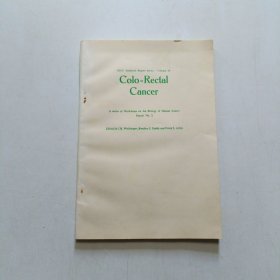 Colo Rectal Cancer (肾实质癌 人类癌症生物学系列工作坊第二报告)