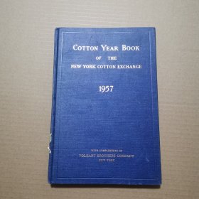 CотTON YEAR BooK OF THE NEW YORK COTTON EXCHANGE 1957