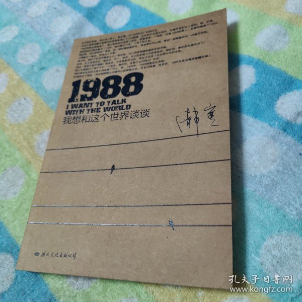 1988：我想和这个世界谈谈