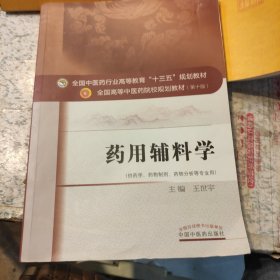 药用辅料学/全国中医药行业高等教育“十三五”规划教材