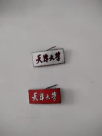 天津大学校徽（背面有编号）