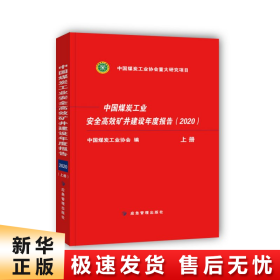 中国煤炭工业安全高效矿井建设年度报告2020（套装上下册）