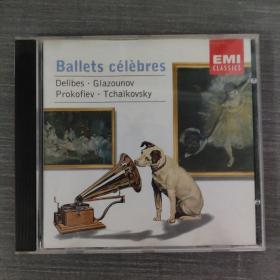 281光盘CD: BALLETS CELEBRES     一张光盘盒装