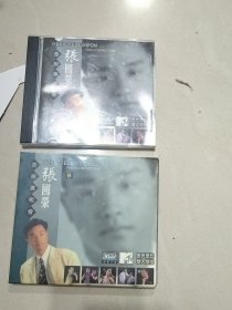张国荣告别演唱会A，B（二张VCD，A拆封了B没有拆封）