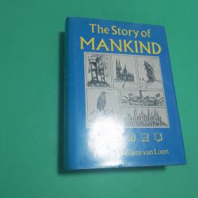 【英文原版】房龙The Story of MANKIND 人类的故事1991年精装版