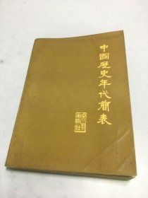 中国历史年代简表