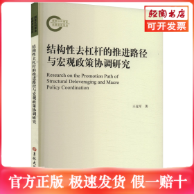 结构性去杠杆的推进路径与宏观政策协调研究