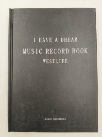 I HAVE A DREAM MUSIC RECORD BOOK WESTLIFE
