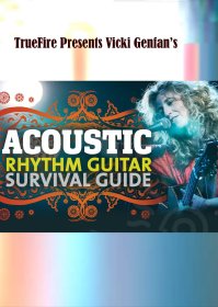 节奏吉他生存指南Acoustic Rhythm Guitar Survial Guide_Vicki Genfan 2DVD教学视频（中文字幕） 配套教材1册