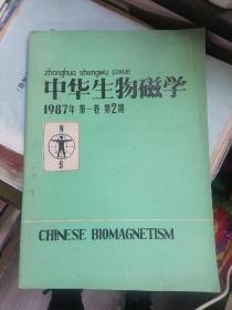 中华生物磁学1987年第一卷第2期（试刊号）