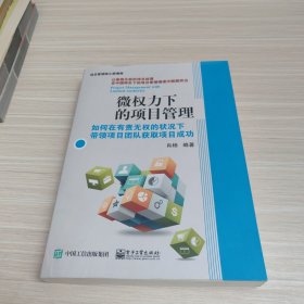 微权力下的项目管理：如何在有责无权的状况下带领项目团队获取项目成功