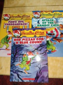 Geronimo Stilton #6: Paws Off,Cheddarface! 老鼠记者系列#：把你的爪子拿开！