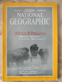 National Geographic 国家地理杂志英文版1994年11月 附赠2月地图