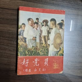好党员 改刊号 1958 原名新农村 创刊号系列