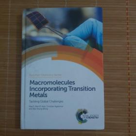 Macromolecules Incorporating Transition Metals: Tackling Global Challenges, 精装，16开，231页