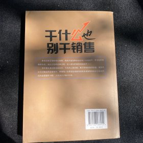 干什么也别干销售：轻松实现从1万到100万的销售实操宝典