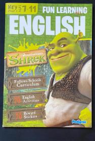 Fun learning english 练习册 贴纸书 儿童英文阅读