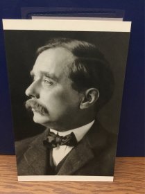 H. G. Wells 作家 赫伯特 乔治 威尔斯 明信片