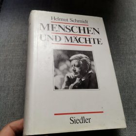 Helmut Schmidt Menschen und Mächte