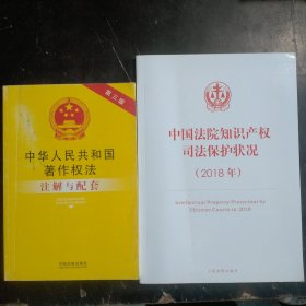 中华人民共和国著作权法注解与配套（第3版）《（2018年汉英版)中国法院知识产权司法保护状况》