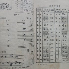 天津市中学试用课本英语第一册 首页有毛主席语录 私藏品如图看图看描述 1972年一版一印