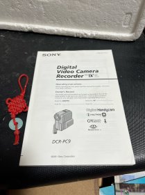 SONY：Digital Video Camera Digital Video（DCR-PC9）
