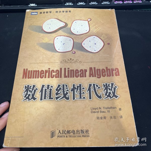 数值线形代数——图灵数学·统计学丛书