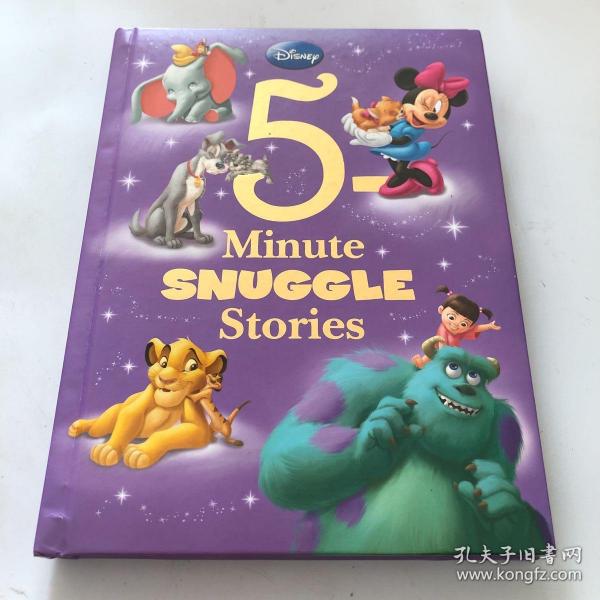 5-Minute Snuggle Stories 迪士尼五分钟睡前小故事书(精装) 