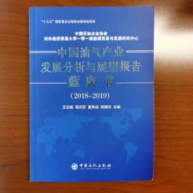 中国油气产业发展分析与展望报告蓝皮书2018-2019