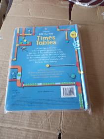 Lift the Flap Times Tables Book (Usborne Lift-the-Flap-Books)  优斯伯恩翻翻书：乘法表 英文原版  未拆封