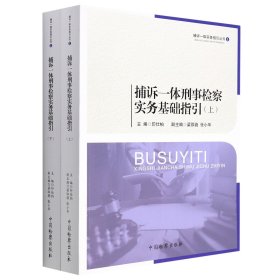 捕诉一体刑事检察实务基础指引（套装上下册）