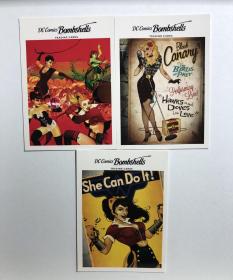 DC漫画 影视卡 Bombshell 超级女英雄 卡片
炮火佳丽 官方正品 明星 周边收藏 正版 现货 
周边产品 收藏 小卡 3张