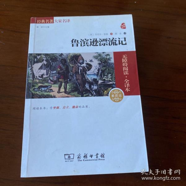 经典名著 大家名译：鲁滨逊漂流记（无障碍阅读 全译本 素质版）