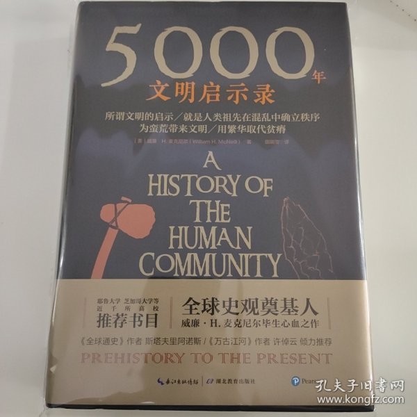 5000年文明启示录（比肩《全球通史》，世界近千所高校历史学推荐书目）