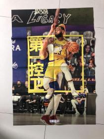 NBA篮球海报 双面 詹姆斯 布朗