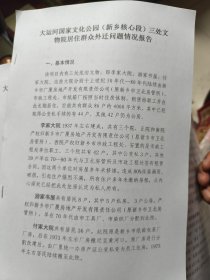与新乡大运河国家文化公园有关几种资料