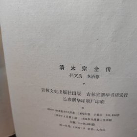 清太宗全传