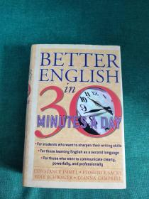 BETTER ENGLISH IN 3O MINUTES A DAY每天3分钟提高英语水平