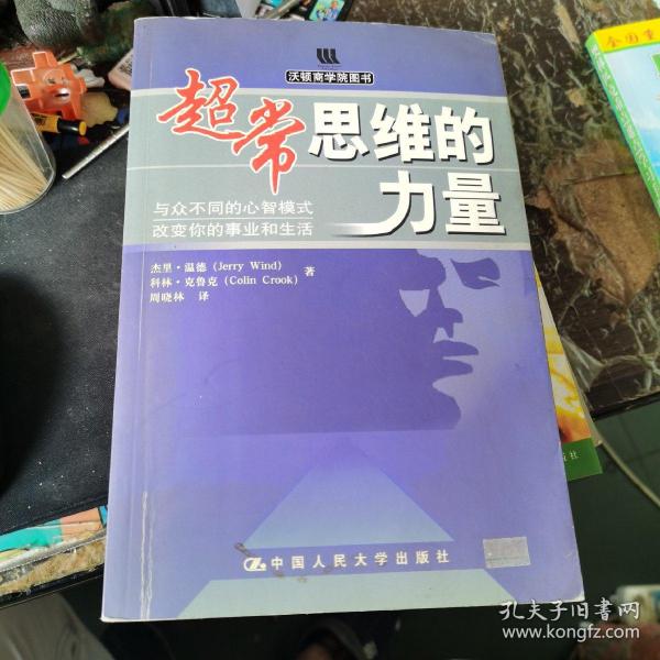 超常思维的力量：与众不同的心智模式改变你的事业和生活