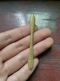 清代 铜发簪