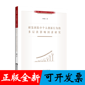 研發(fā)團(tuán)隊(duì)中個(gè)人創(chuàng)新行為的多層次影響因素研究/建黨百年獻(xiàn)禮西南大學(xué)經(jīng)濟(jì)管理學(xué)院雙一