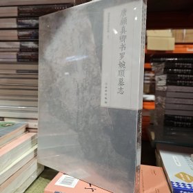 《陕西唐代元氏家族墓志录》《唐颜真卿书罗婉顺墓志》两册一函，16开，文物出版社 仅印800套