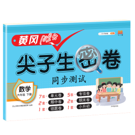 正版新书现货 尖子生密卷数学六年级下册 9787513165754 汉之简教学资源编辑室