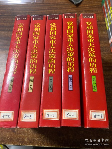 党和国家重大决策的历程