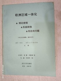 欧洲区域一体化：理论纲领、实践转换与存在的问题