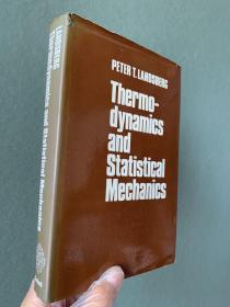 现货 Thermodynamics and Statistical Mechanics  英文原版  热力学和统计力学