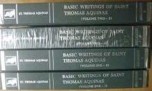 西学基本经典丛书之basic writings of saint thomas aquinas 阿奎拉要典 两卷 四册全